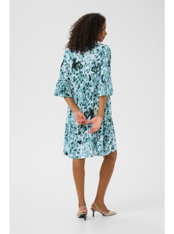 Kaffe Kleid in Türkis/ Blau