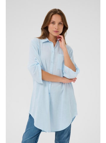Kaffe Tunika in Hellblau