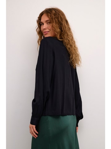 Kaffe Bluse in Schwarz