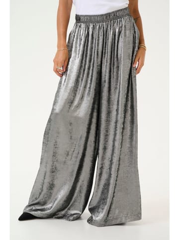 Kaffe Marlenehose in Silber