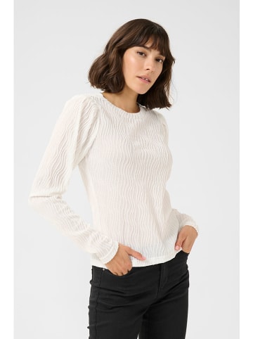 Kaffe Bluse "Gerit" in Weiß