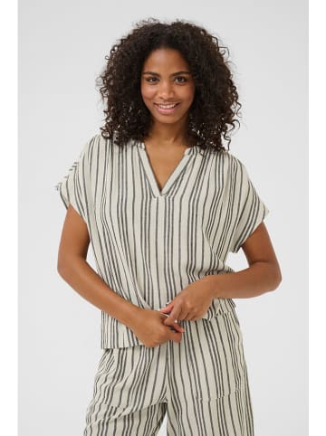 Kaffe Blouse "Milia" mintgroen/zwart