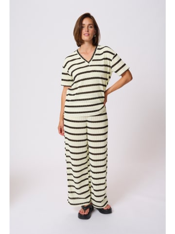 Kaffe Gebreid shirt crème