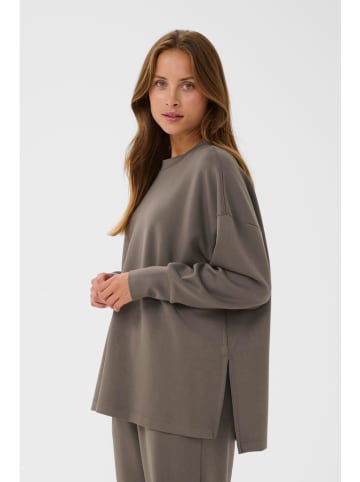 Kaffe Pullover in Taupe