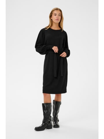 Kaffe Strickkleid in Schwarz