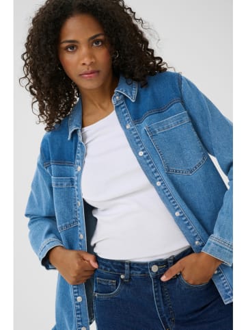 Kaffe Spijkerblouse blauw