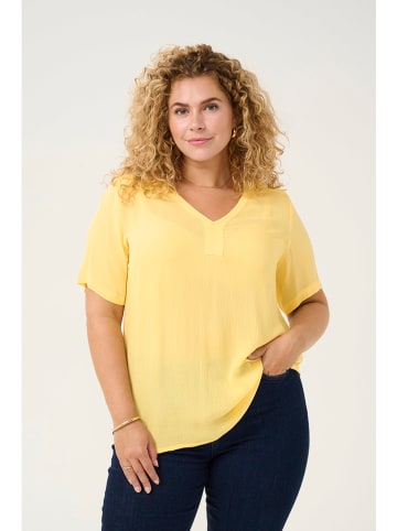 KAFFE curve Blouse geel