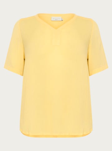 KAFFE curve Bluse in Gelb