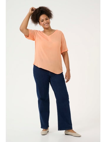 Kaffe Blouse abrikooskleurig