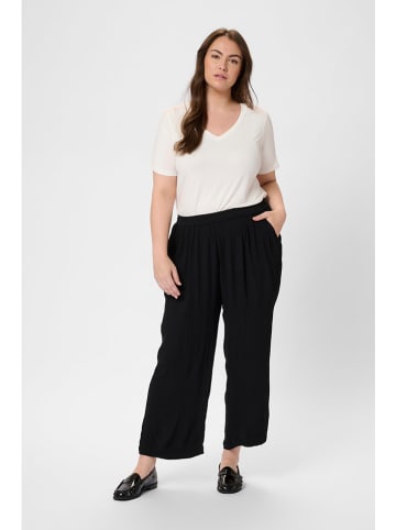 KAFFE curve Kuloty w kolorze czarnym