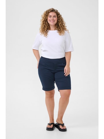 KAFFE curve Shorts in Dunkelblau