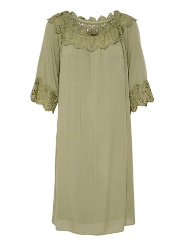 Cream Kleid in Khaki