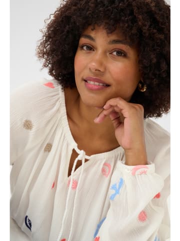 Cream Bluse in Creme