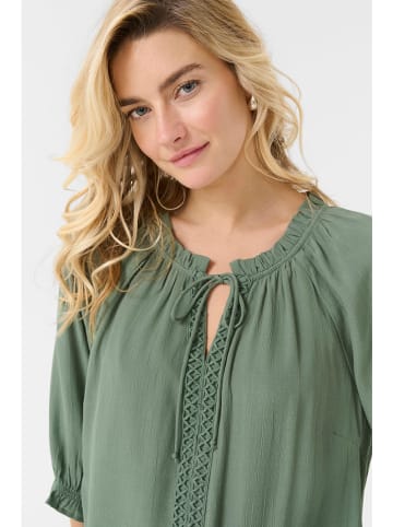 Cream Bluse in Grün