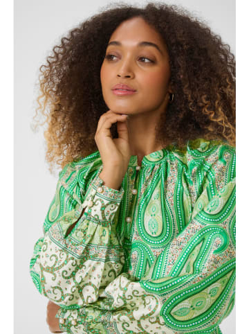 Kaffe Kleid in Grün