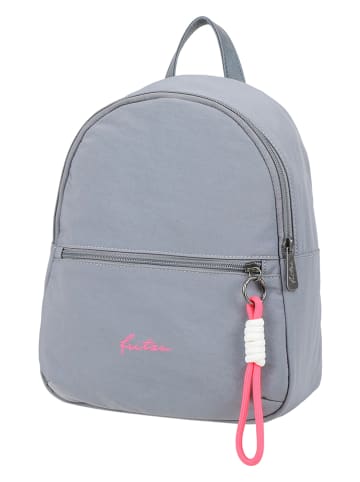 Fritzi aus Preußen Rucksack "Lea" in Blaugrau - (B)25 x (H)29 x (T)10 cm