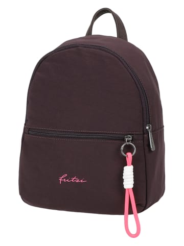 Fritzi aus Preußen Rucksack "Lea" in Braun - (B)25 x (H)29 x (T)10 cm