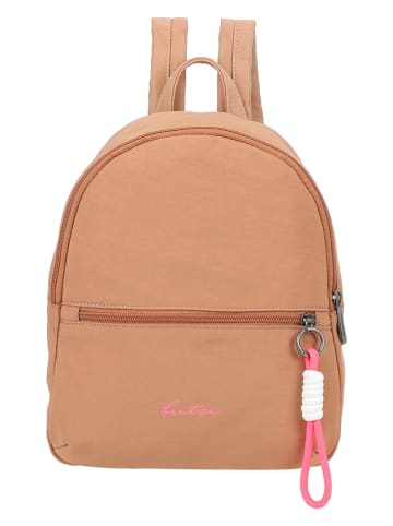 Fritzi aus Preußen Rucksack "Lea" in Beige - (B)25 x (H)29 x (T)10 cm
