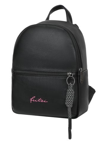 Fritzi aus Preußen Rucksack "Lou" in Schwarz - (B)25 x (H)29 x (T)10 cm