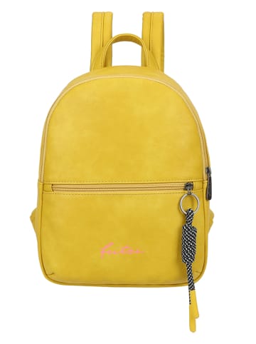 Fritzi aus Preußen Rucksack "Lou" in Gelb - (B)25 x (H)29 x (T)10 cm