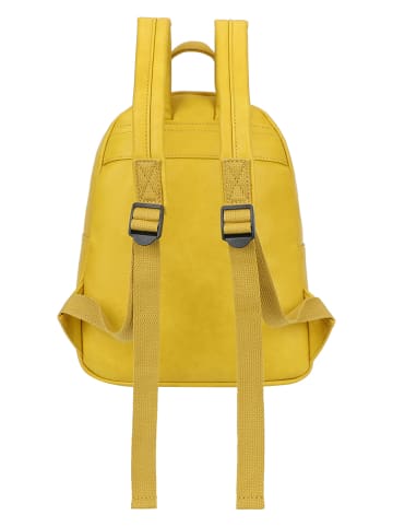 Fritzi aus Preußen Rucksack "Lou" in Gelb - (B)25 x (H)29 x (T)10 cm