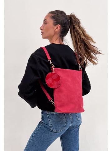 Fritzi aus Preußen Rucksack "Brigitte x fritzi" in Rot - (B)28 x (H)30 x (T)11,5 cm