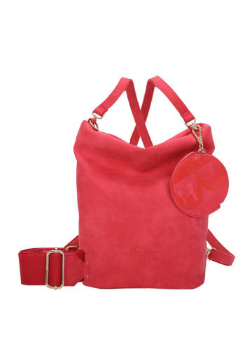 Fritzi aus Preußen Rucksack "Brigitte x fritzi" in Rot - (B)28 x (H)30 x (T)11,5 cm