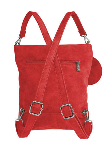Fritzi aus Preußen Rucksack "Brigitte x fritzi" in Rot - (B)28 x (H)30 x (T)11,5 cm