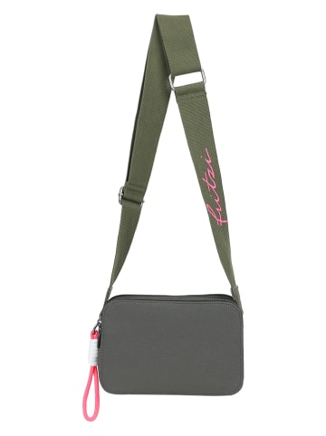 Fritzi aus Preußen Umhängetasche in Dunkelgrau - (B)22 x (H)14,5 x (T)7 cm