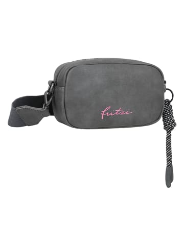 Fritzi aus Preußen Umhängetasche in Grau - (B)22 x (H)14,5 x (T)7 cm