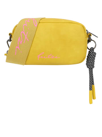 Fritzi aus Preußen Umhängetasche in Gelb - (B)22 x (H)14,5 x (T)7 cm