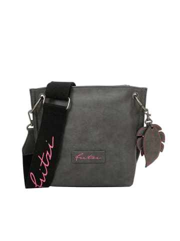 Fritzi aus Preußen Umhängetasche in Anthrazit - (B)22,5 x (H)20,5 x (T)8,5 cm