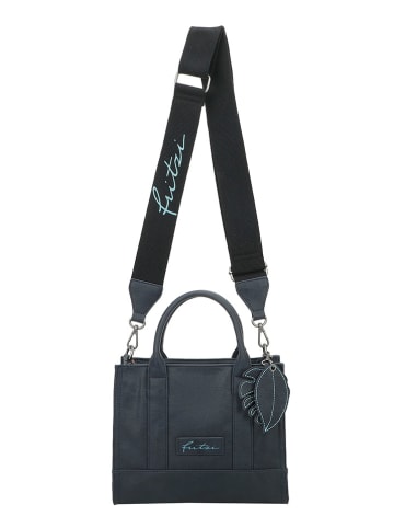 Fritzi aus Preußen Henkeltasche in Dunkelblau - (B)26 x (H)21 x (T)9 cm