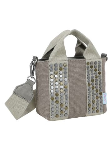 Fritzi aus Preußen Henkeltasche in Taupe - (B)20 x (H)15,5 x (T)7 cm