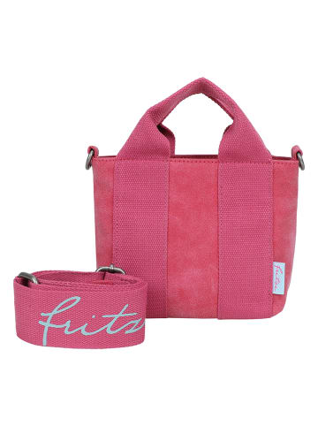 Fritzi aus Preußen Henkeltasche in Pink - (B)20 x (H)15,5 x (T)7 cm