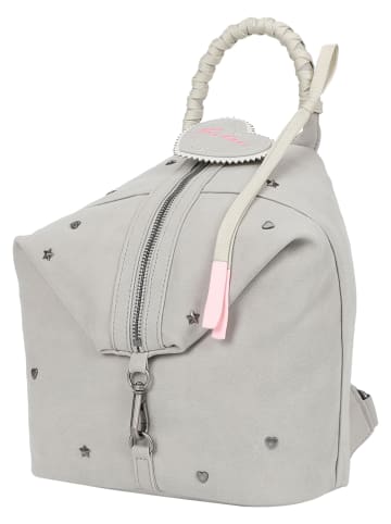Fritzi aus Preußen Rucksack "Marit Mini" in Hellgrau - (B)22 x (H)31,5 x (T)11 cm