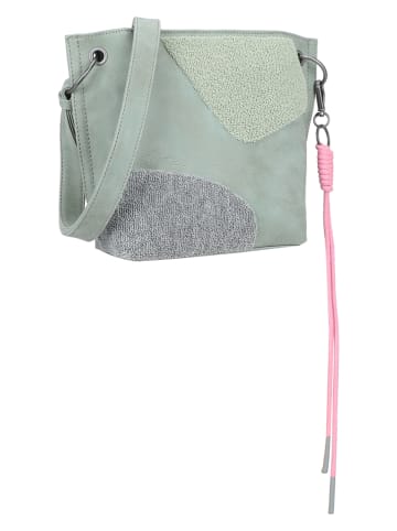 Fritzi aus Preußen Umhängetasche in Grün - (B)22,5 x (H)20,5 x (T)5,5 cm