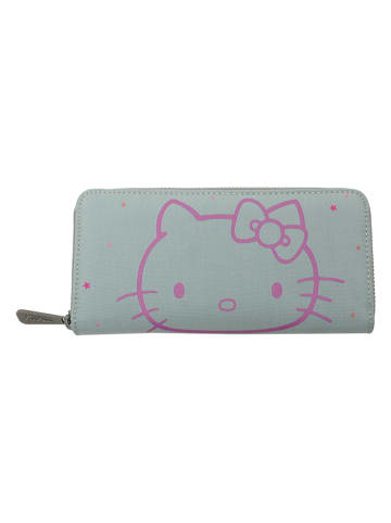 Fritzi aus Preußen Geldbörse "Hello Kitty" in Blaugrau - (B)19,5 x (H)9,5 x (T)2,5 cm