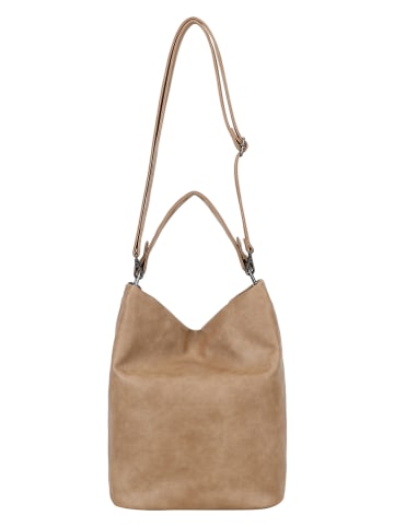 Fritzi aus Preußen Schultertasche "Hobo Lou" in Hellbraun - (B)27 x (H)37 x (T)17 cm