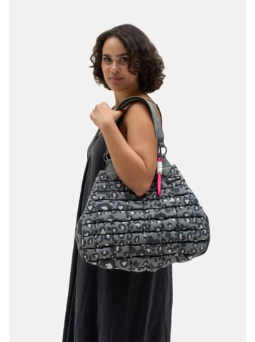 Fritzi aus Preußen Shopper "Izzy" in Grau/ Anthrazit - (B)42 x (H)29 x (T)15 cm