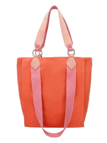 Fritzi aus Preußen Schultertasche "Izzy" in Orange - (B)32 x (H)39 x (T)11 cm