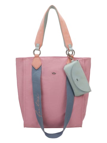 Fritzi aus Preußen Schultertasche "Izzy" in Rosa - (B)32 x (H)39 x (T)11 cm