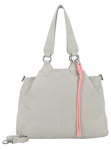 Fritzi aus Preußen Schultertasche "Maia Jack" in Taupe - (B)40,5 x (H)29 x (T)15 cm