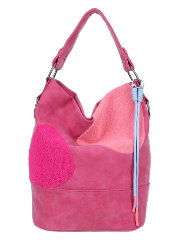 Fritzi aus Preußen Schultertasche "Olga" in Pink - (B)27 x (H)37 x (T)17 cm