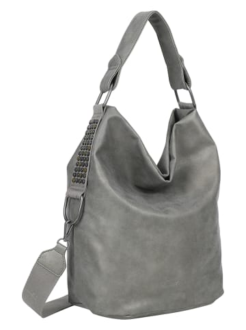 Fritzi aus Preußen Schultertasche "Olga" in Grau - (B)27 x (H)37 x (T)17 cm