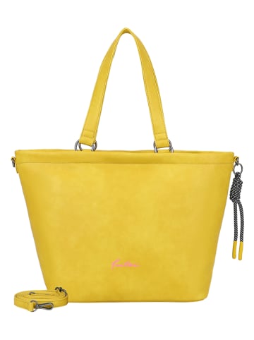 Fritzi aus Preußen Shopper "Lou" in Gelb - (B)33 x (H)32 x (T)16,5 cm