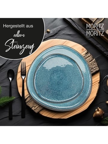 Moritz & Moritz 18-częściowy zestaw "Organic" w kolorze błękitnym