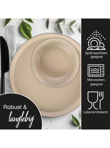 Moritz & Moritz 18-delige serviesset "Nordic" taupe