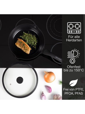 Moritz & Moritz 2-delige set: braadpan zwart - Ø 26 cm