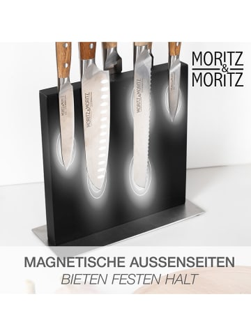 Moritz & Moritz Messenblok zwart - (B)25 x (H)23 x (D)10 cm